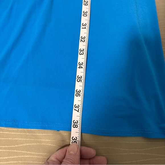 Tiana B. Blue V-Neck Dress - Picture 9 of 9